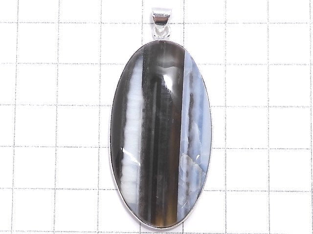 [Video][One of a kind] Blue Opal AAA- Pendant Silver925 NO.10