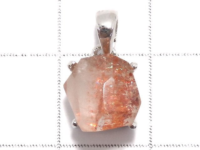 [Video][One of a kind] High Quality Lepidocrocite in Quartz AAA Pendant Silver925 NO.106