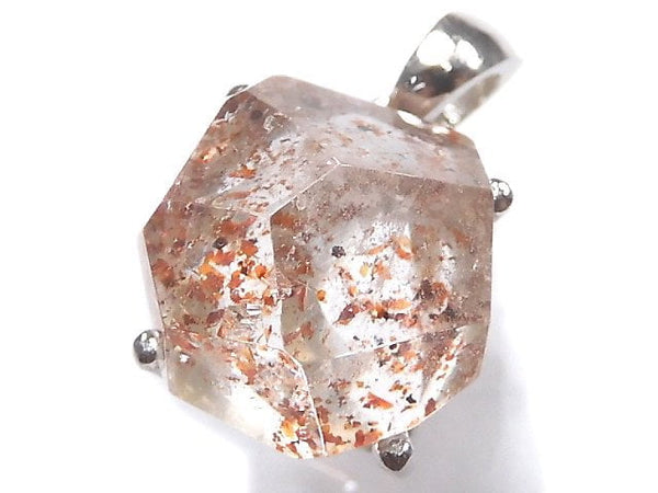 [Video][One of a kind] High Quality Lepidocrocite in Quartz AAA Pendant Silver925 NO.107