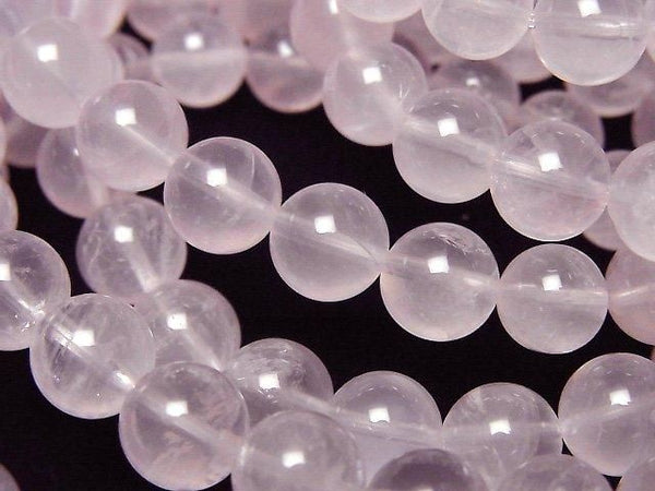 [Video] High Quality Rose Quartz AAA-Round 8mm Bracelet