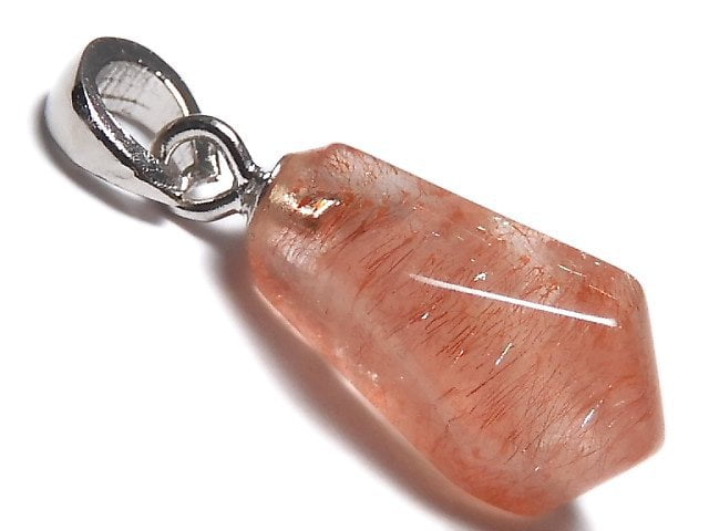 [Video][One of a kind] Natural Strawberry Quartz AAA Pendant Silver925 NO.22