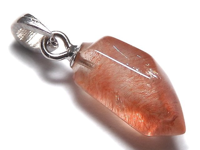 [Video][One of a kind] Natural Strawberry Quartz AAA Pendant Silver925 NO.24