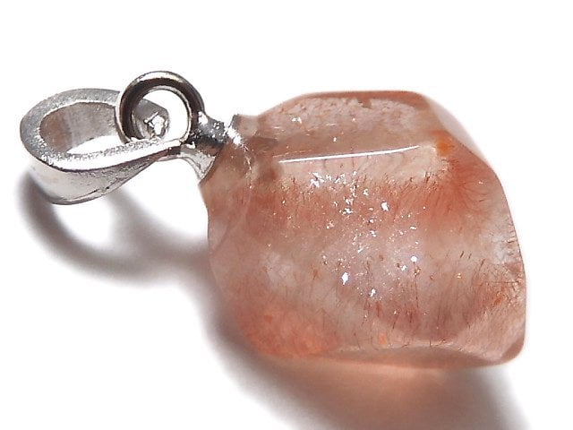 [Video][One of a kind] Natural Strawberry Quartz AAA Pendant Silver925 NO.26