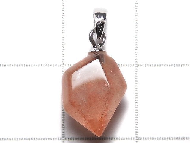 [Video][One of a kind] Natural Strawberry Quartz AAA Pendant Silver925 NO.28