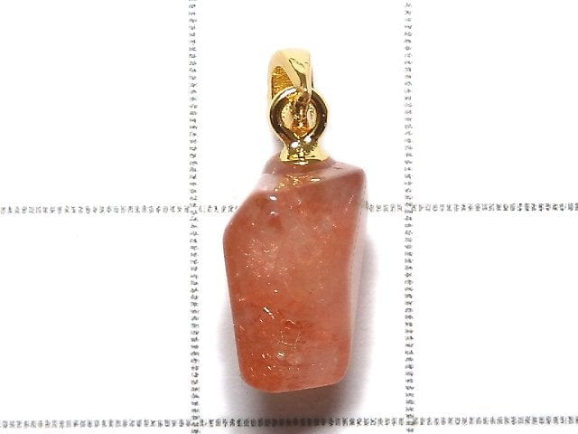 [Video][One of a kind] Natural Strawberry Quartz AAA Pendant 18KGP NO.33