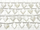 [Video] White Shell x Crystal AAA - Rosenji Carving 1strand (6pcs)