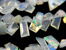 [Video]High Quality Ethiopian Opal AAA Fancy Shape Faceted Half or 1 Strand Beads (aprx.6inch/16cm)
