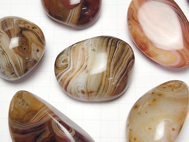 [Video] Crazy Lace Agate Nugget 3pcs