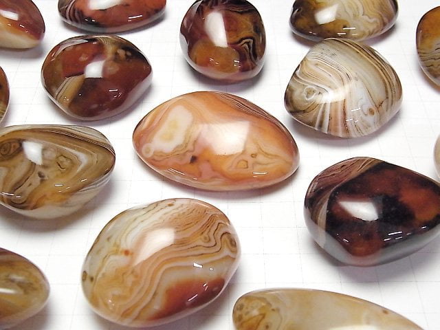 [Video] Crazy Lace Agate Nugget 3pcs