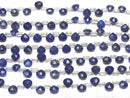 [Video] Lapislazuli AA++ Chestnut Faceted Briolette 6x6mm 1strand (18pcs )