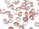 [Video]High Quality Pink Epidote AAA Oval Cabochon 6x4mm 10pcs