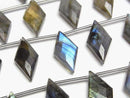 [Video]Labradorite AA++ Diamond Shape 20x10mm 1strand (8pcs)