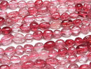 [Video] Pink color Cracked Crystal Nugget 1strand beads (aprx.15inch/38cm)