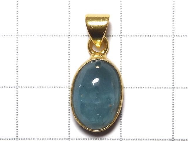 [Video][One of a kind] Sky Kyanite AA++ Pendant 18KGP NO.142