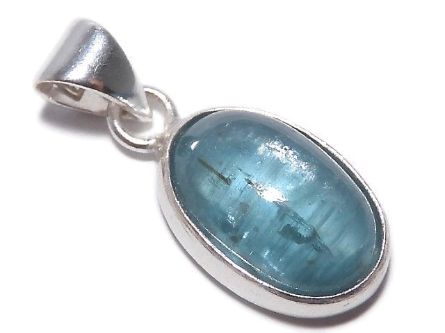 [Video][One of a kind] Sky Kyanite AA++ Pendant Silver925 NO.146