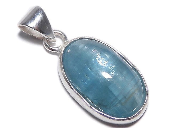 [Video][One of a kind] Sky Kyanite AA++ Pendant Silver925 NO.150