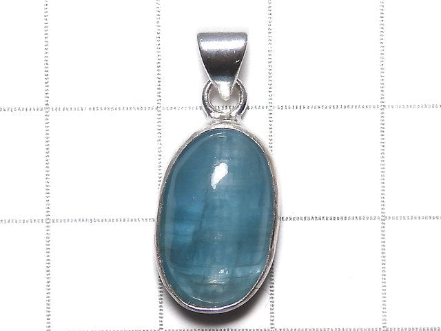 [Video][One of a kind] Sky Kyanite AA++ Pendant Silver925 NO.150