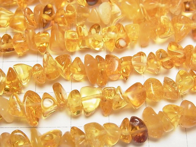 [Video] Baltic Amber Chips (Small Nugget) 1 strand beads (aprx.15inch/38cm)