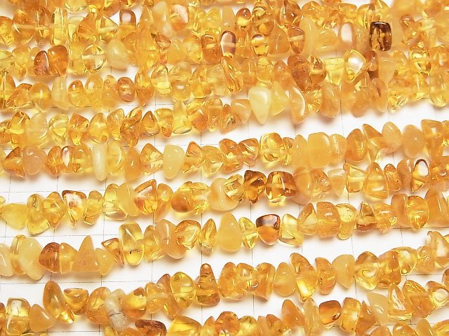 [Video] Baltic Amber Chips (Small Nugget) 1 strand beads (aprx.15inch/38cm)