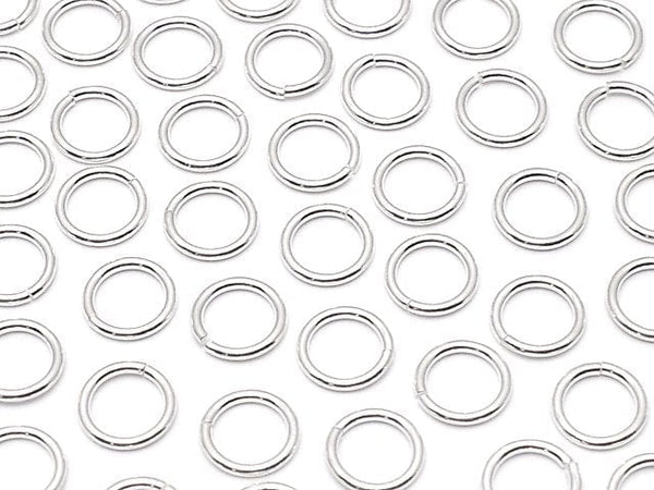 Silver Filled Jump Ring (Open and Close Type) [3mm][4mm][5mm][6mm] Gauge 0.6mm 20pcs