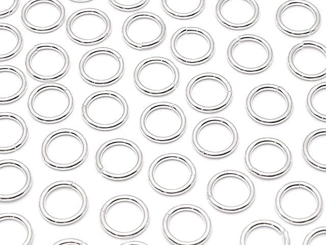 Silver Filled Jump Ring (Open and Close Type) [3mm][4mm][5mm][6mm] Gauge 0.6mm 20pcs