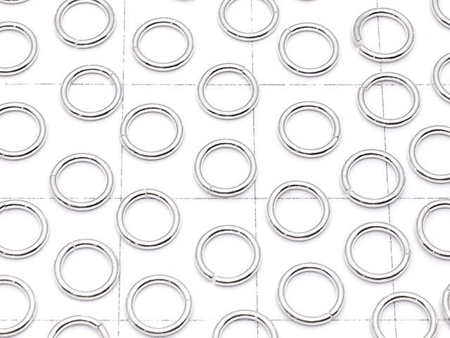 Silver Filled Jump Ring (Open and Close Type) [3mm][4mm][5mm][6mm] Gauge 0.6mm 20pcs