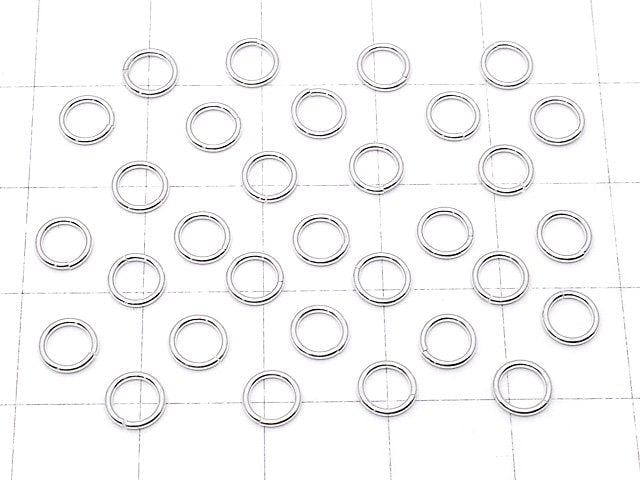 Silver Filled Jump Ring (Open and Close Type) [3mm][4mm][5mm][6mm] Gauge 0.6mm 20pcs