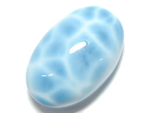 [Video][One of a kind] Larimar Pectolite AAA Cabochon 1pc NO.202