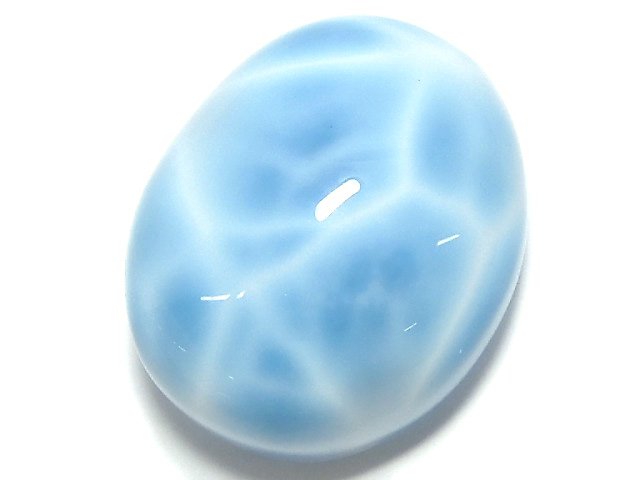 [Video][One of a kind] Larimar Pectolite AAA Cabochon 1pc NO.205