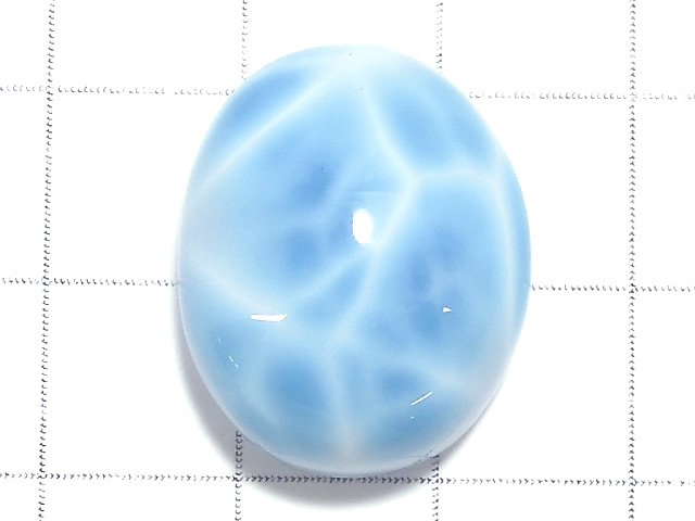 [Video][One of a kind] Larimar Pectolite AAA Cabochon 1pc NO.205