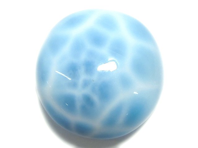 [Video][One of a kind] Larimar Pectolite AAA Cabochon 1pc NO.208