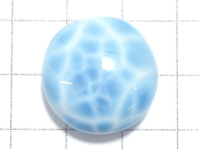 [Video][One of a kind] Larimar Pectolite AAA Cabochon 1pc NO.208