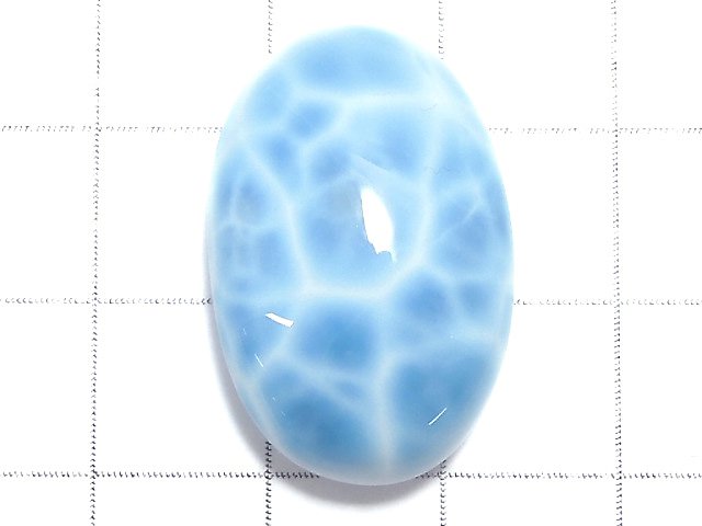 [Video][One of a kind] Larimar Pectolite AAA Cabochon 1pc NO.209