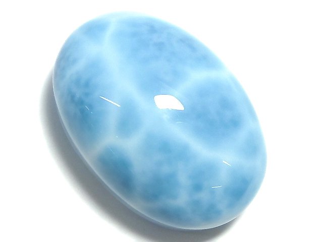 [Video][One of a kind] Larimar Pectolite AAA Cabochon 1pc NO.215