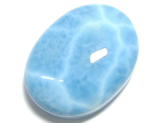 [Video][One of a kind] Larimar Pectolite AAA Cabochon 1pc NO.216