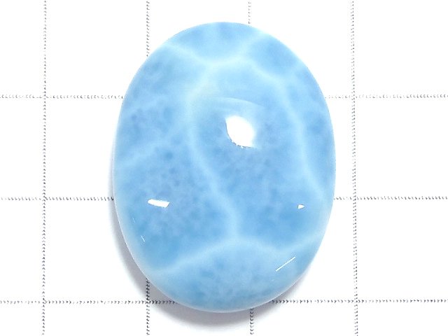 [Video][One of a kind] Larimar Pectolite AAA Cabochon 1pc NO.216