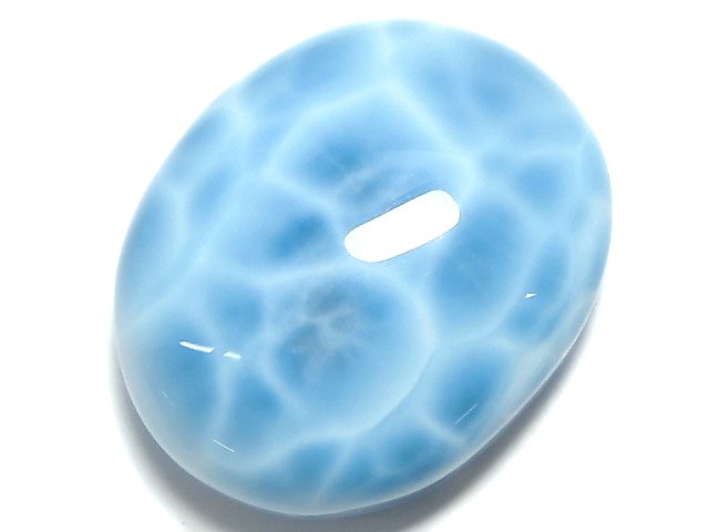 [Video][One of a kind] Larimar Pectolite AAA Cabochon 1pc NO.218