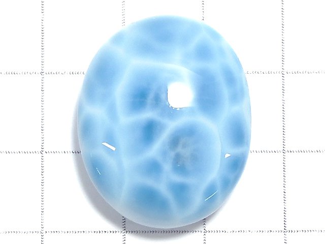 [Video][One of a kind] Larimar Pectolite AAA Cabochon 1pc NO.218