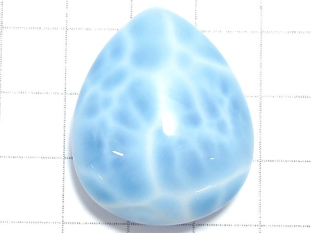 [Video][One of a kind] Larimar Pectolite AAA Cabochon 1pc NO.220