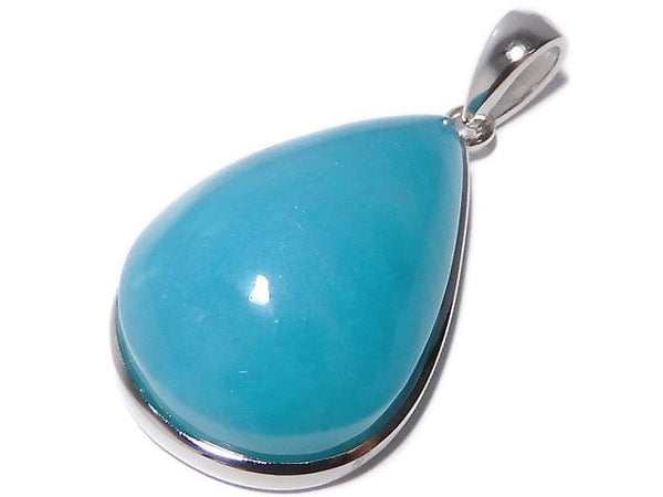 [Video][One of a kind] Amazonite Silica AA++ Pendant Silver925 NO.114