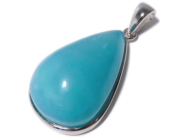 [Video][One of a kind] Amazonite Silica AA++ Pendant Silver925 NO.116