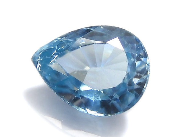 [Video][One of a kind] High Quality Natural Blue Zircon AAA- Loose stone Faceted 1pc NO.112