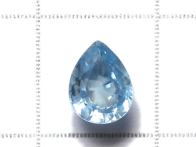 [Video][One of a kind] High Quality Natural Blue Zircon AAA- Loose stone Faceted 1pc NO.112