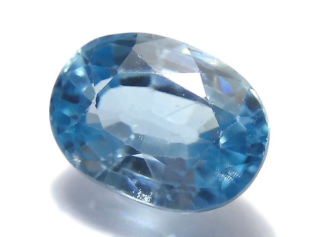 [Video][One of a kind] High Quality Natural Blue Zircon AAA- Loose stone Faceted 1pc NO.113