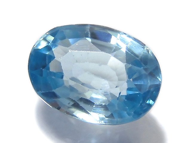 [Video][One of a kind] High Quality Natural Blue Zircon AAA- Loose stone Faceted 1pc NO.115