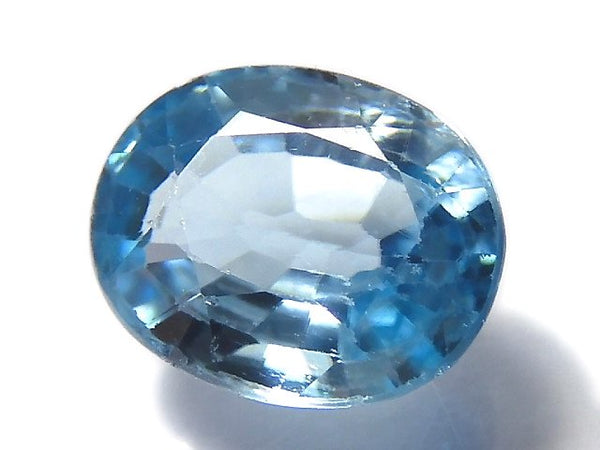 [Video][One of a kind] High Quality Natural Blue Zircon AAA- Loose stone Faceted 1pc NO.125