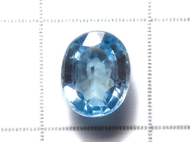 [Video][One of a kind] High Quality Natural Blue Zircon AAA- Loose stone Faceted 1pc NO.125