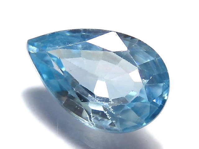 [Video][One of a kind] High Quality Natural Blue Zircon AAA- Loose stone Faceted 1pc NO.128