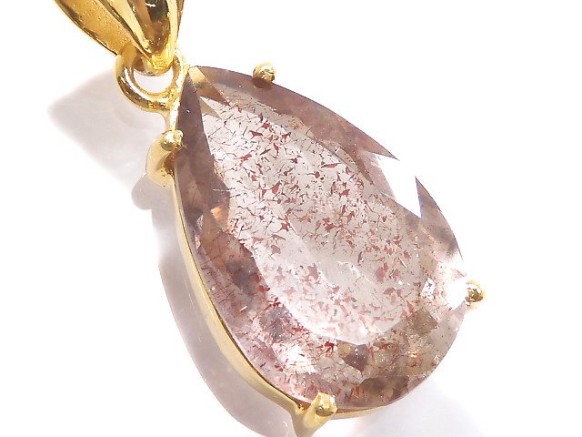 [Video][One of a kind] Elestial Quartz AA++ Pendant 18KGP NO.56