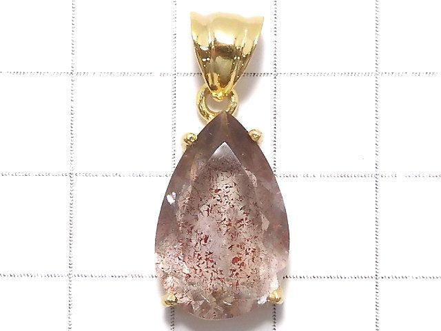 [Video][One of a kind] Elestial Quartz AA++ Pendant 18KGP NO.56